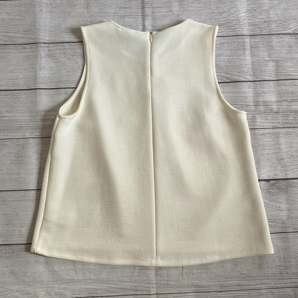 H&M Cream Sleeveless Tank Top - Picture 5 of 5